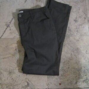 LOGO by Lori Goldstein Colored Straight Leg Soft Jeans, Green, Regular 8, NEW